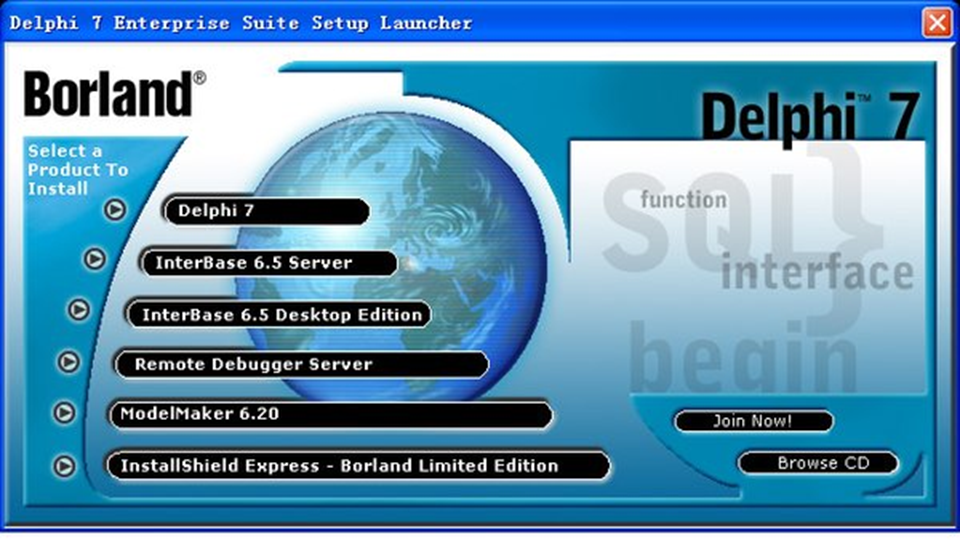 Delphi 7 企业版光盘镜像 附破解 update 1