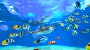 水族馆屏保Sim Aquarium 3和谐版-JoyCode 斑马快跑
